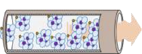 経年劣化した冷媒菅